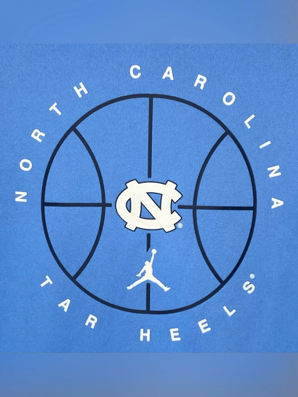 Nike Air Jordan North Carolina Tar Heels UNC Performance Hoodie Sweatshirt Large